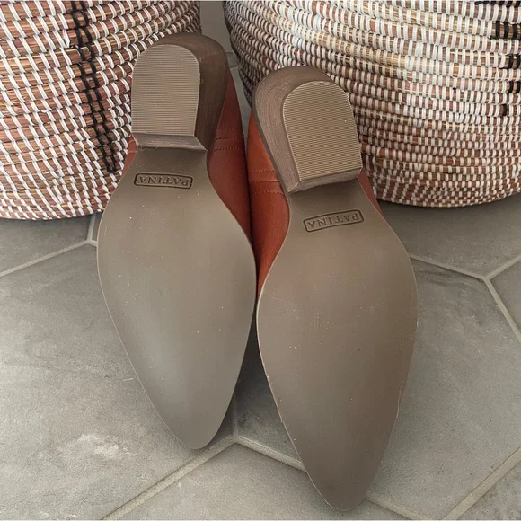 Brand new leather ankle boots, whiskey brown, size 9, Portland Leather Company - Picture 3 of 6